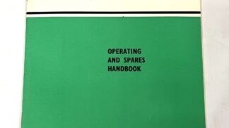 C28 Parts Book And Operating Instructions (N.V.767)