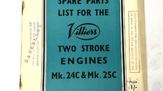 MK 24C / 25C Parts Book And Operating Instructions (VEC106)