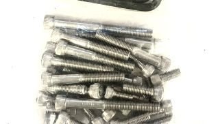 BSA BATAM D10 - D14 ENGINE BOLT SET - STAINLESS
