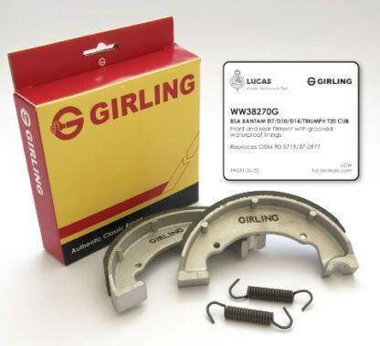 Bsa Bantam / Triumph Tiger Cub Brake Shoes Girling