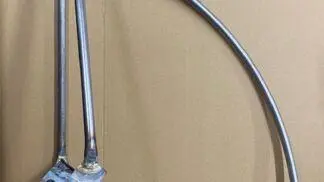 Greeves roadster front mudguard stay
