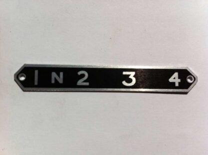 Gear Indicator Plate 1N234
