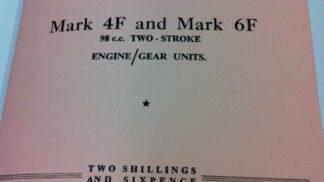 4F 6F  Parts & Operating Instructions Book