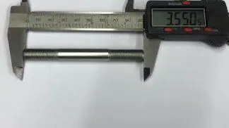 Engine Mounting Stud 3 1/2 INCH Long, 3/8 cycle thread