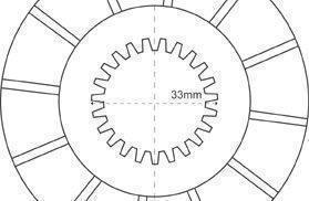 Bsa Bantam Clutch Plate