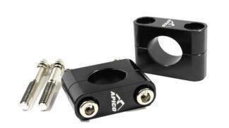 Fat bar clamps (black)