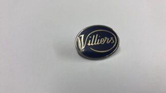 Villiers enamel  lapel badge