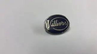 Villiers enamel  lapel badge