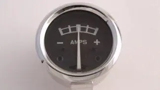 Ammeter Black Face 1 3/4"